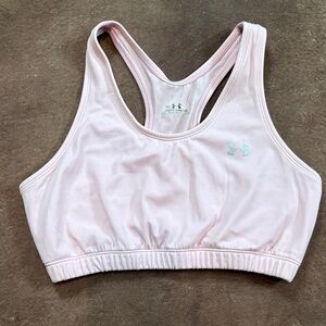 Under Armour Blush Pink Sports Bra